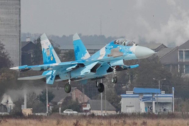 Jet Tempur Su-27 Ukraina...