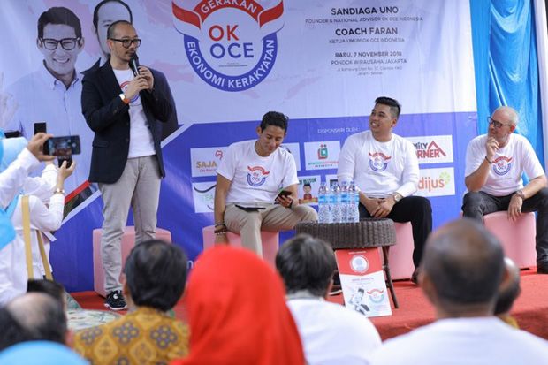 Sandi: OK OCE Indonesia...