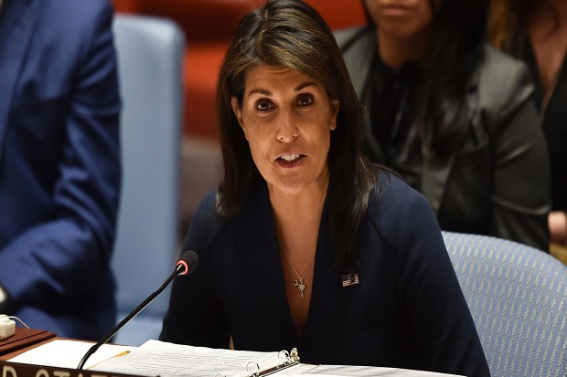 Haley Desak Palestina...