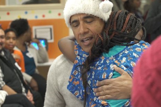 Jadi Sinterklas, Obama...