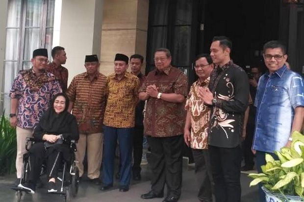 Bertemu, Prabowo-SBY...