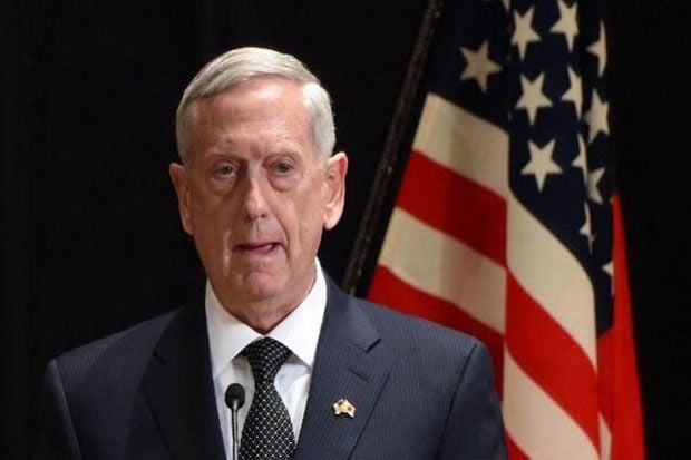 Menteri Pertahanan Amerika...