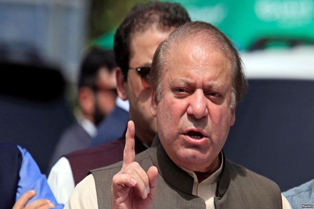 Mantan PM Pakistan Sharif...