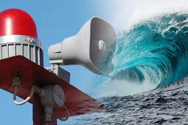 Peringatan Tsunami Akibat...