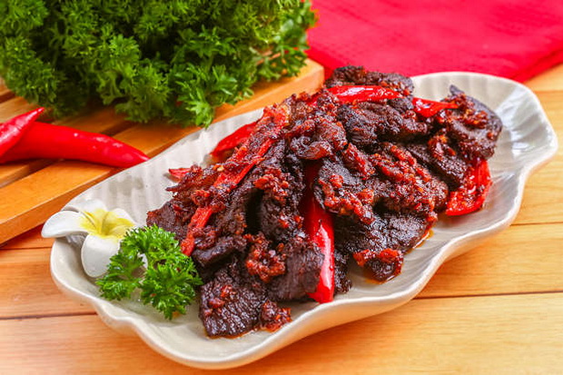 Daging Balado, Menu...