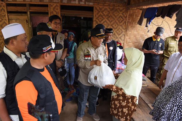 Datang ke Lokasi Terdampak...