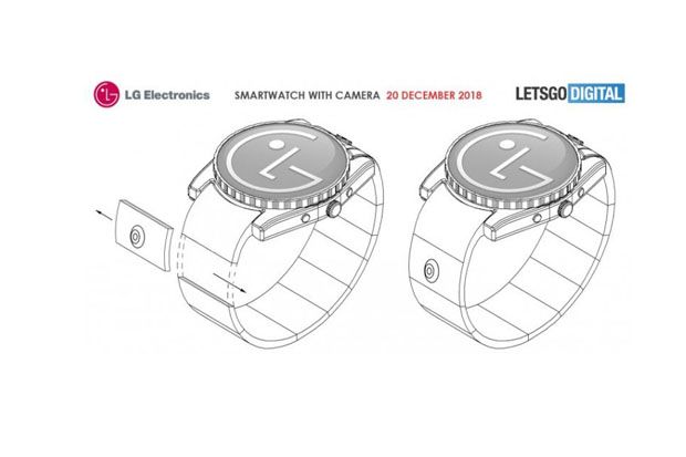 LG Patenkan Smart-Watch...