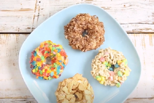 Tips Buat Donat Sereal...