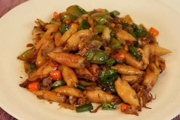 Masak Tumis Cumi Asin...