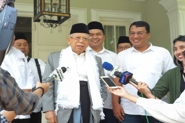 Cawapres Maruf Amin...