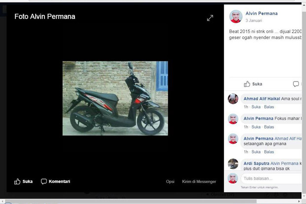 Posting Hasil Rampasan...