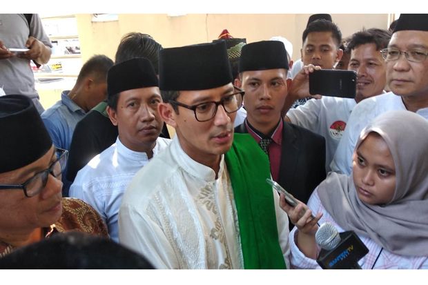 Safari ke Banten, Sandiaga...