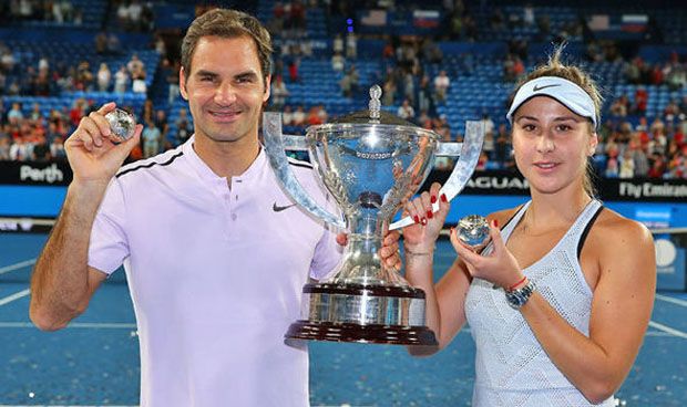 Roger Federer dan Belinda...