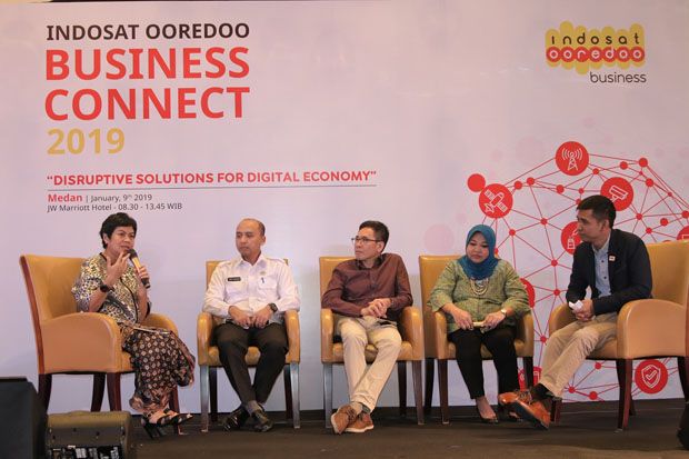 Bidik Medan, Indosat...