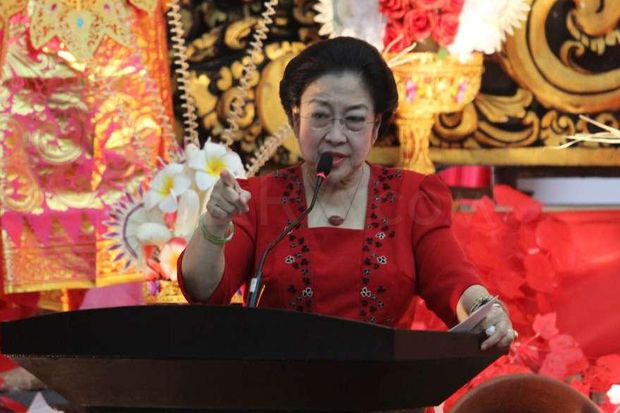 Pidato HUT PDIP, Megawati...