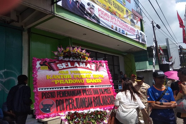 Peresmian BPN Prabowo-Sandi...