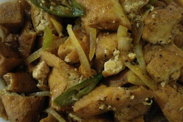 Dengan Tahu Lada Hitam,...