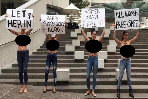 Dukung Gadis Saudi Pencari...