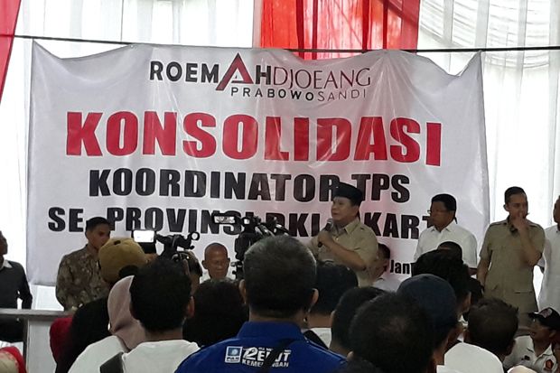Prabowo: Waspada Pemilih...