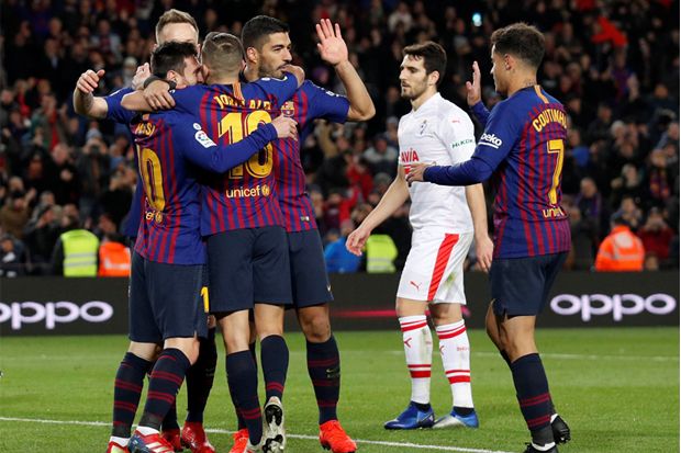 Hajar Eibar, Barcelona...
