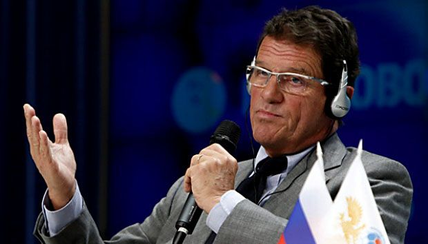 Fabio Capello Beber...