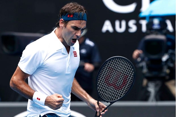 Federer Cetak Kemenangan...