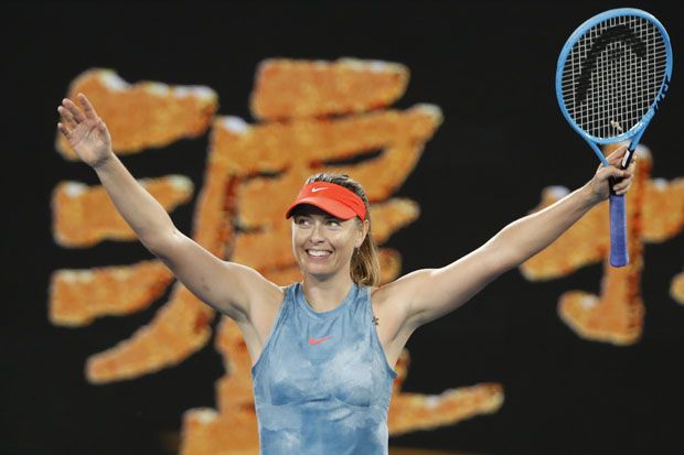 Tampil Agresif, Sharapova...