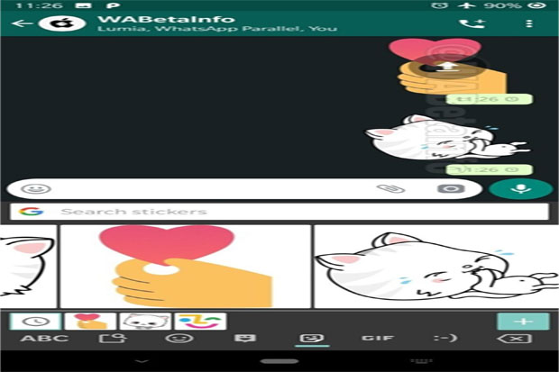 Stiker WhatsApp Akan...
