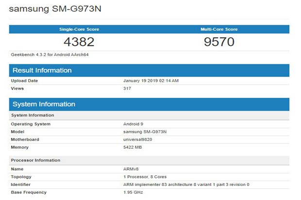 Tes GeekBench, Hasilnya...