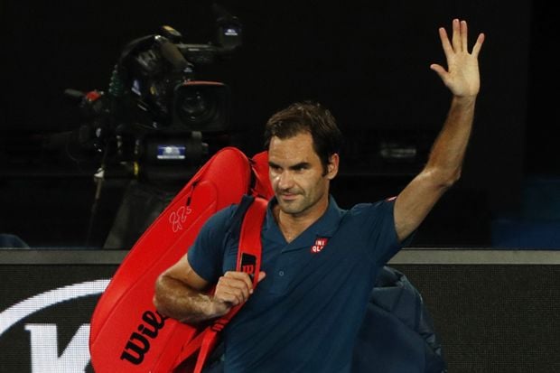 Tersingkir, Roger Federer...