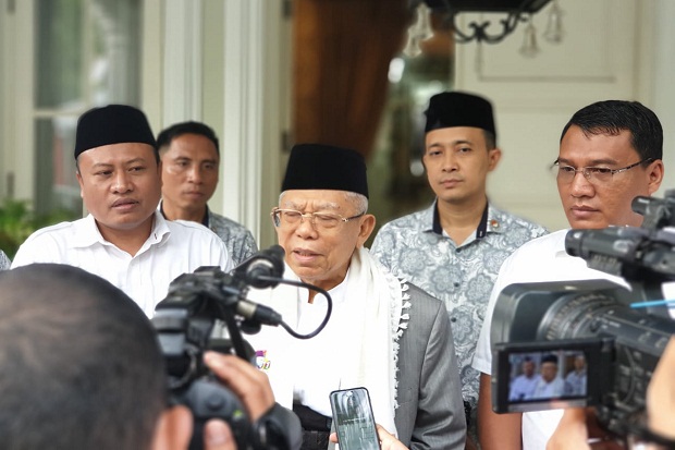 Maruf Amin Tancap Gas...