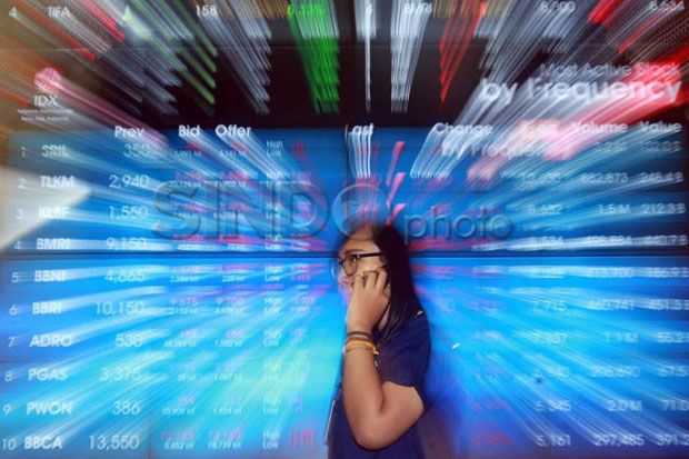 IHSG Awal Pekan Ditutup...