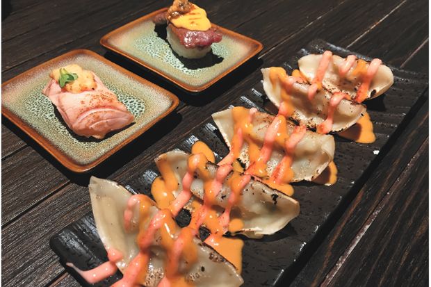 Mencicipi Fusion Sushi...