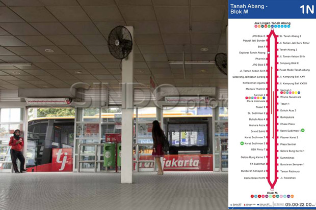 Kerahkan 5 Bus, PT Transjakarta...
