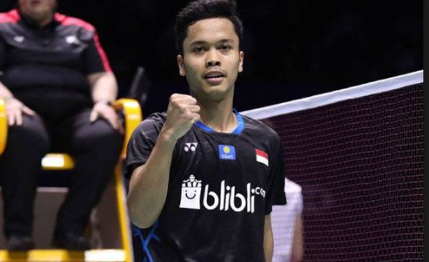 Anthony Ginting Lolos...