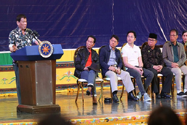 Presiden Duterte: Saya...