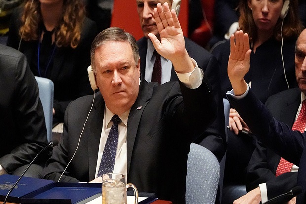 Menlu AS Pompeo Sebut...
