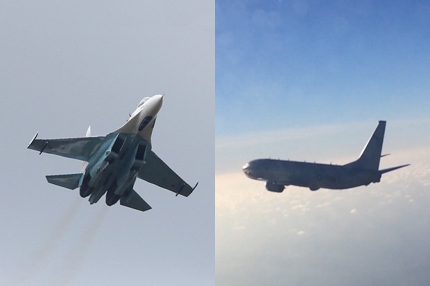Jet Tempur Su-27 Rusia...