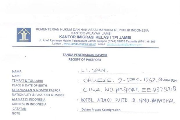Warga China Ditangkap...