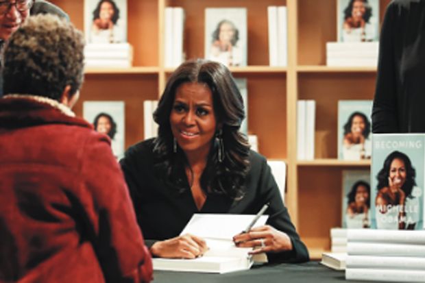 Buku Michelle Obama...