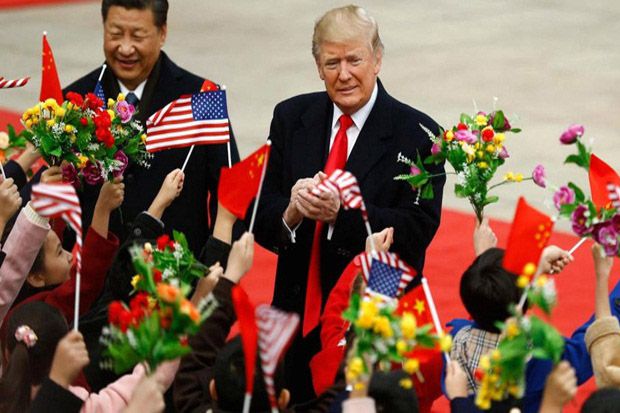 Donald Trump dan Xi...