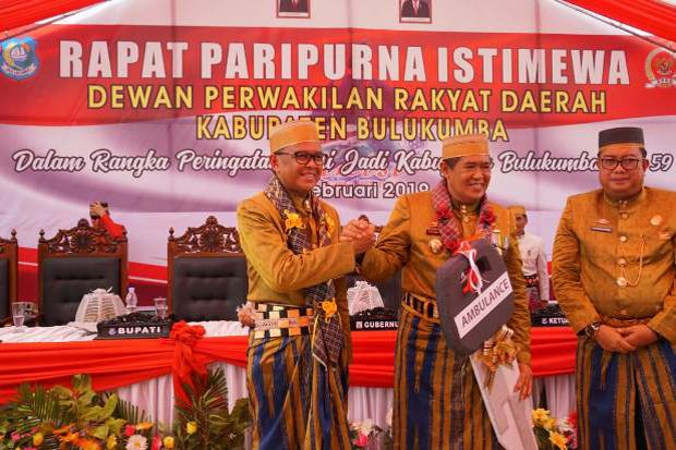 Gubernur Nurdin Abdullah...