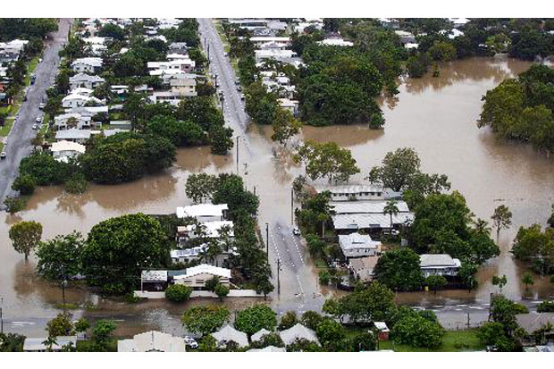 Banjir di Queensland...