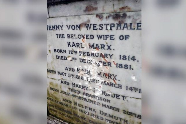 Brutal, Makam Karl Marx...
