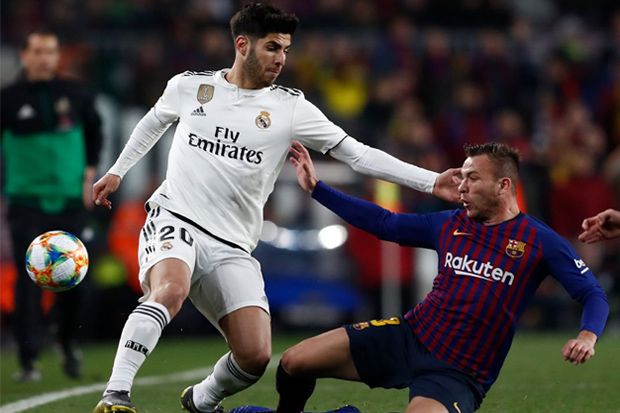 Imbang di El Clasico,...