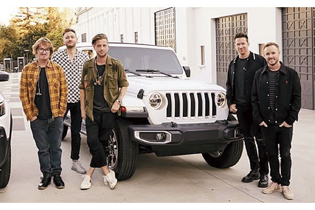Jeep Tunjuk One Republic...