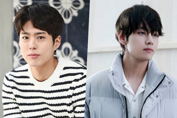 Park Bo Gum dan V BTS...