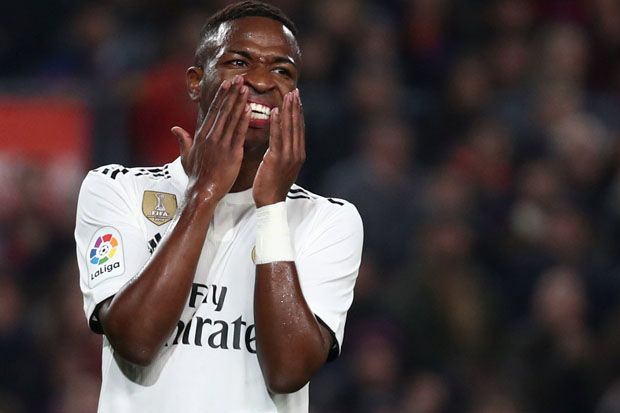Pemain Madrid Vinicius...
