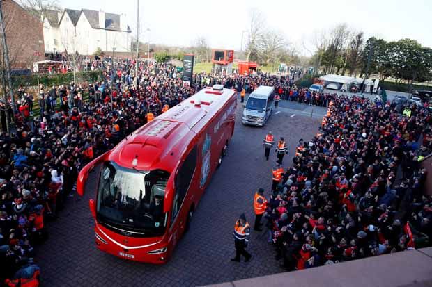 Susunan Pemain Liverpool...