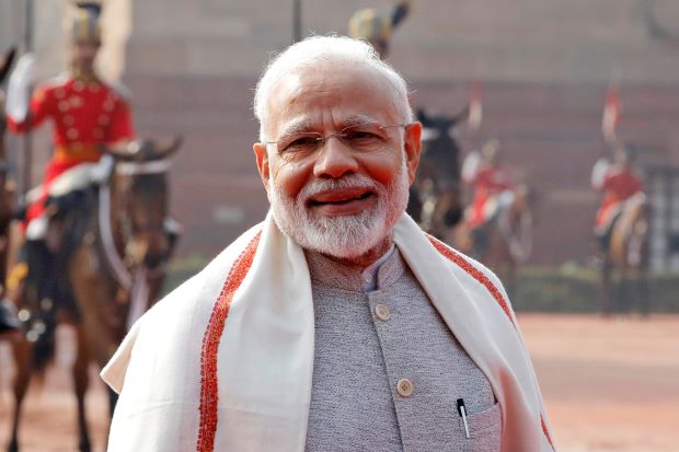 PM India Kunjungi Wilayah...